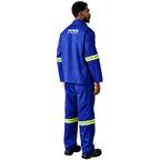 Artisan Premium 100% Cotton Jacket - Reflective Arms - Yellow Tape