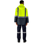 Hazard Padded Two-Tone Hi-Viz Reflective Jacket