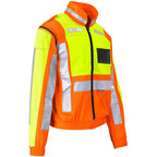 Metro Two-Tone Hi-Viz Reflective Zip-Off Jacket