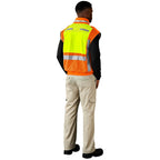 Metro Two-Tone Hi-Viz Reflective Zip-Off Jacket