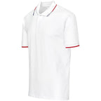Mens Ash Golf Shirt - White