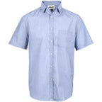 Mens Short Sleeve Duke Shirt - Light Blue