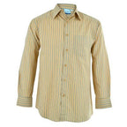 Mens Long Sleeve Finlay Shirt - Stone