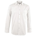 Mens Long Sleeve Haiden Shirt - White