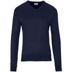 Mens Long Sleeve Peru V-Neck Jersey - Navy