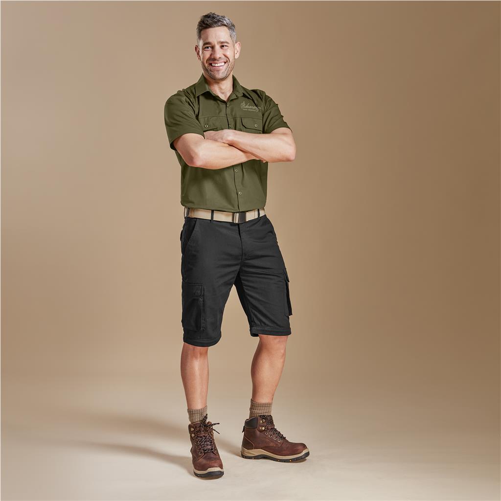 Mens Cargo Zip Off Pants