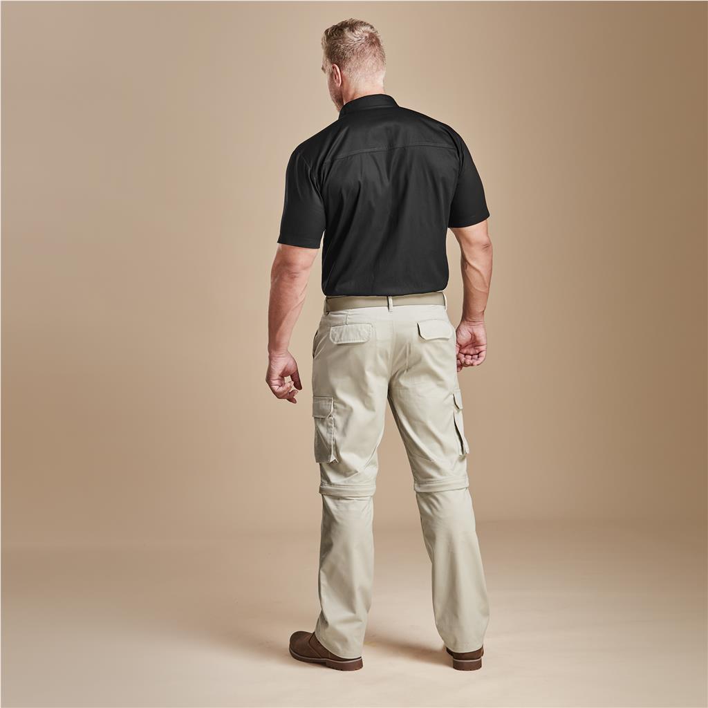Mens Cargo Zip Off Pants