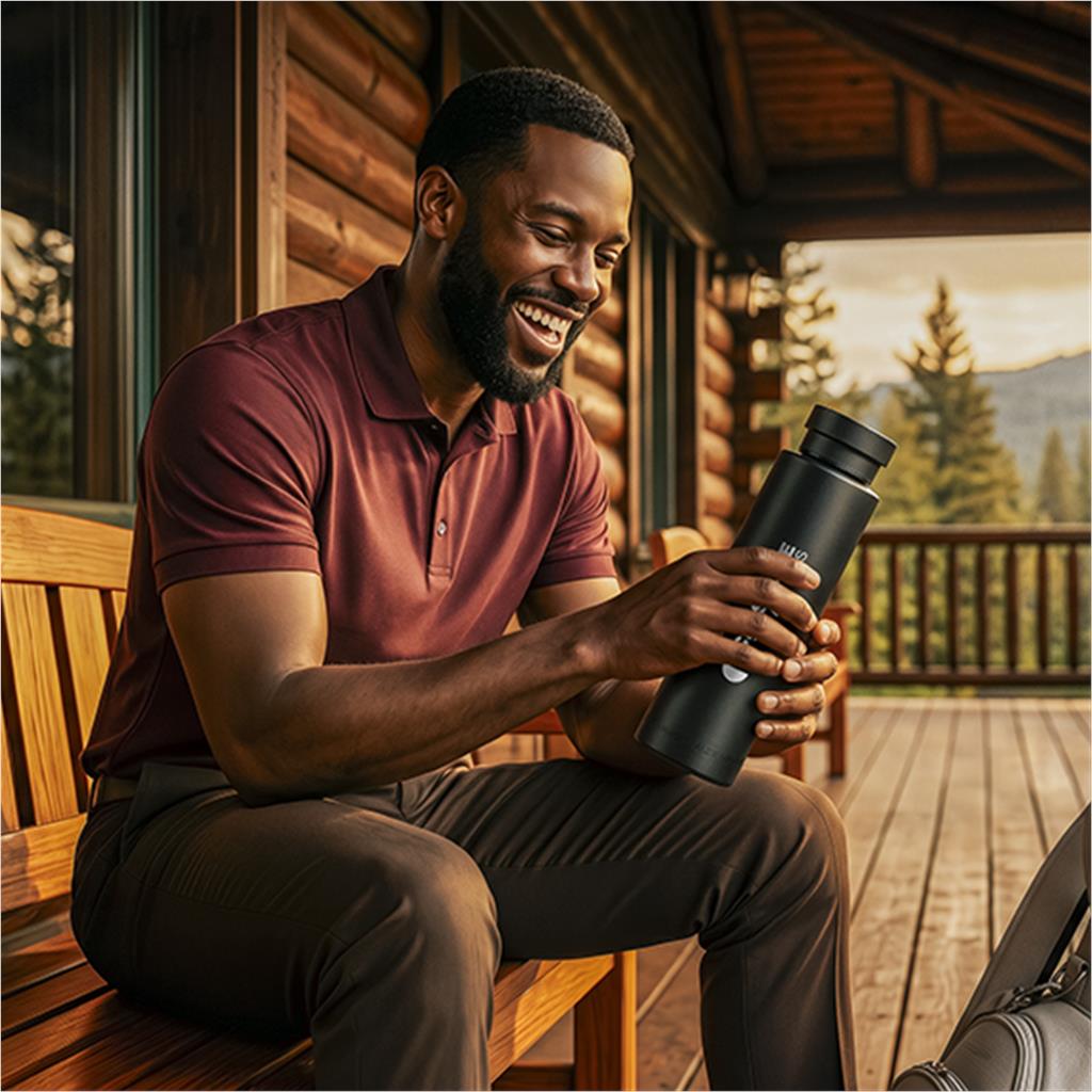 Alex Varga Shackleton Stainless Steel Vacuum Water Bottle - 800ml
