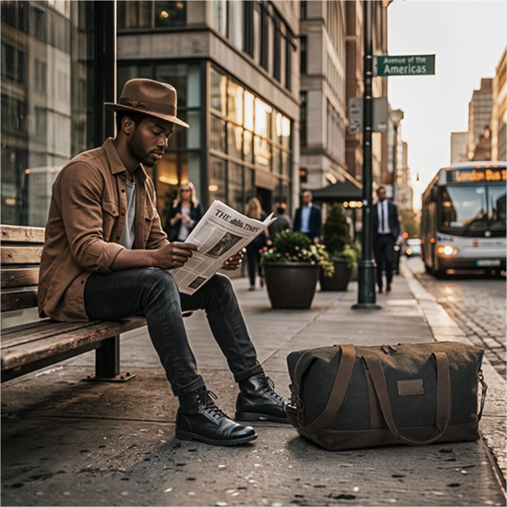 Serendipio Hamilton Canvas Weekend Bag