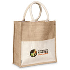 Okiyo Kachi Jute & Cotton Tote