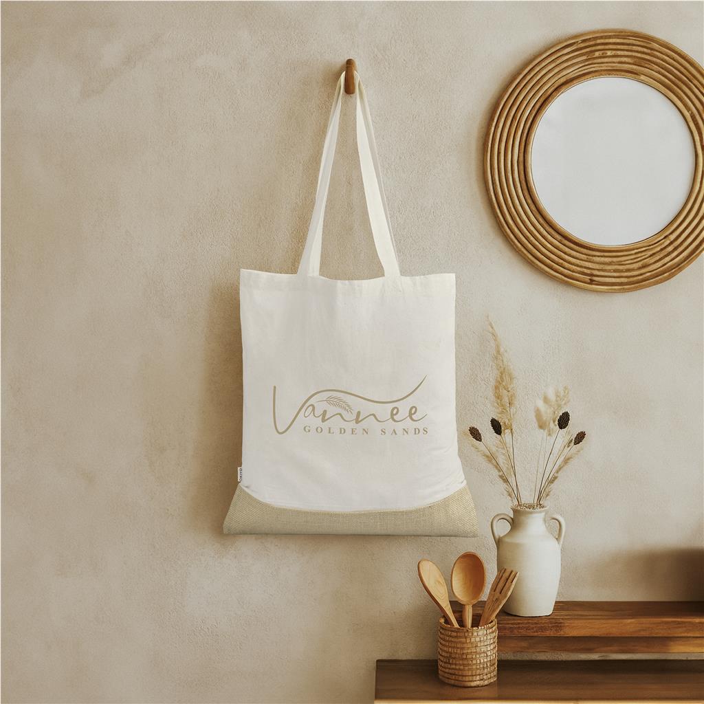 Okiyo Bijin Jute & Cotton Shopper