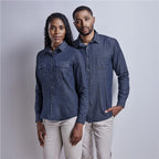 Mens Long Sleeve Eastwood Denim Shirt