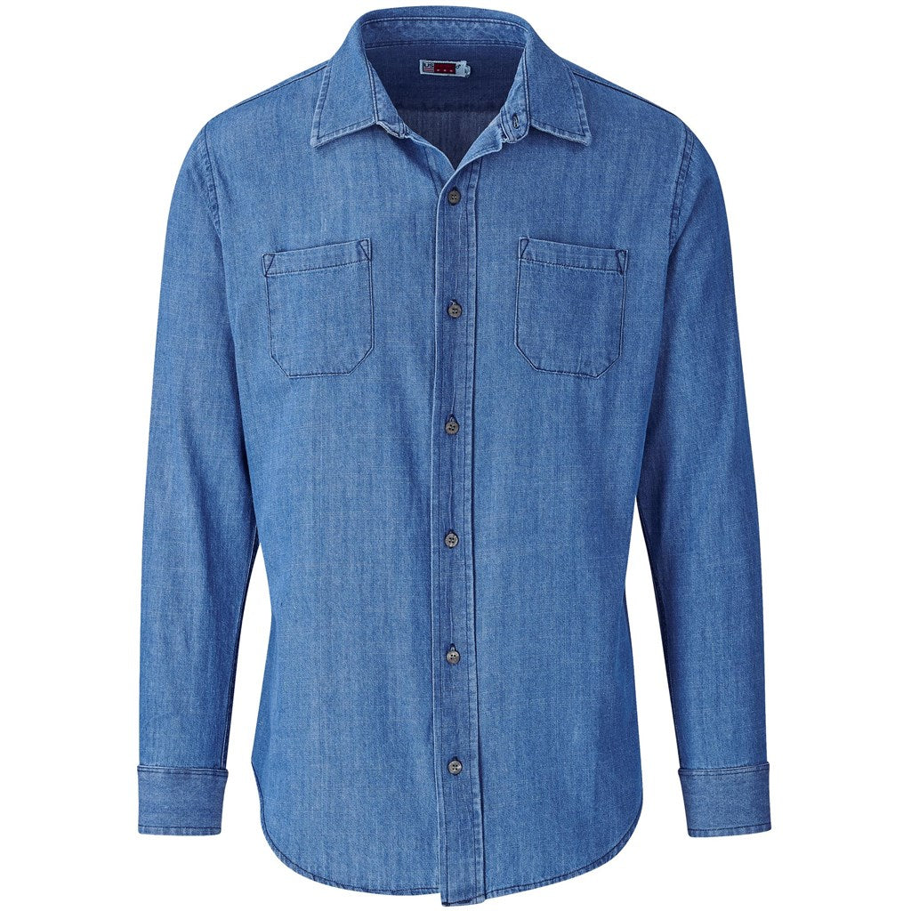 Mens Long Sleeve Eastwood Denim Shirt