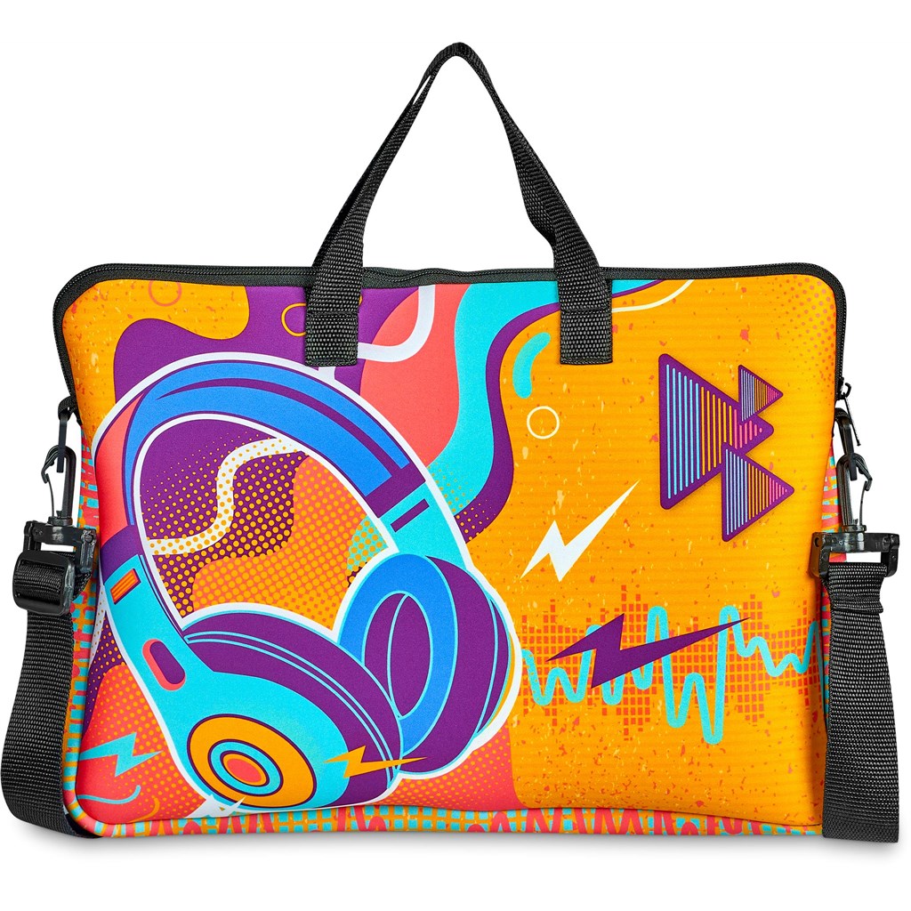 Hoppla Nimbus Neoprene Laptop Sleeve with Handles & Shoulder Strap – 15 -16 inch