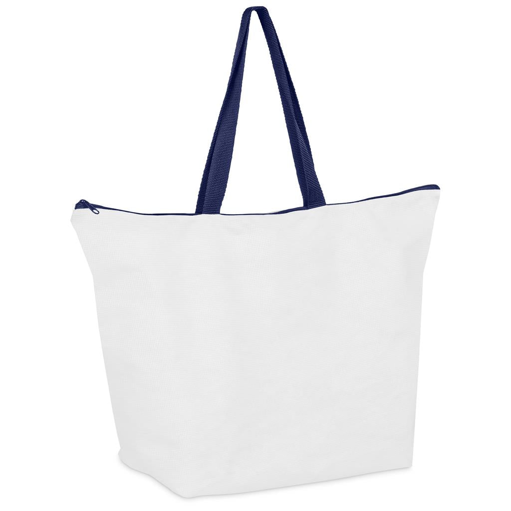 Hoppla Skyline Recycled PET Stitch-Bond Shopper With Zip