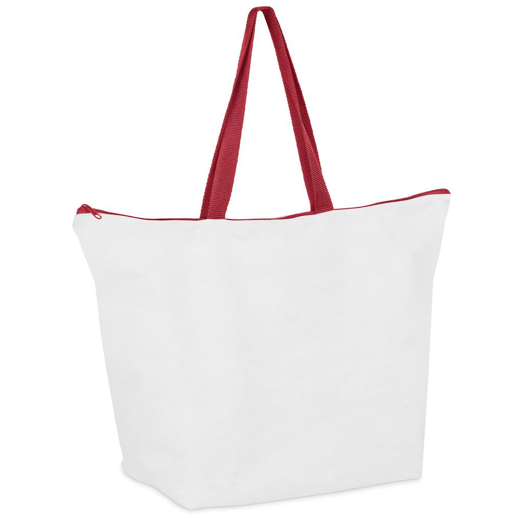 Hoppla Skyline Recycled PET Stitch-Bond Shopper With Zip