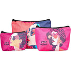Hoppla Leanne Recycled PET Stitch-Bond Mini Toiletry Bag