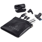 Eva & Elm Plush PU Tech & Accessory Pouch