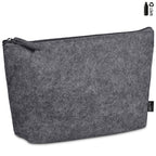 Okiyo Kesho Recycled PET Felt Mini Cosmetic Bag