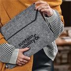 Okiyo Shorui Recycled PET Felt Document Bag
