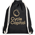 Okiyo Kinchaku Recycled Canvas Drawstring Bag