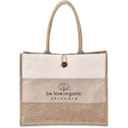 Okiyo Fukei Jute & Cotton Tote
