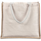 Okiyo Chinsai Maxi Jute & Cotton Tote