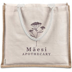 Okiyo Chinsai Maxi Jute & Cotton Tote