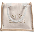Okiyo Chinsai Mini Jute & Cotton Gift Bag