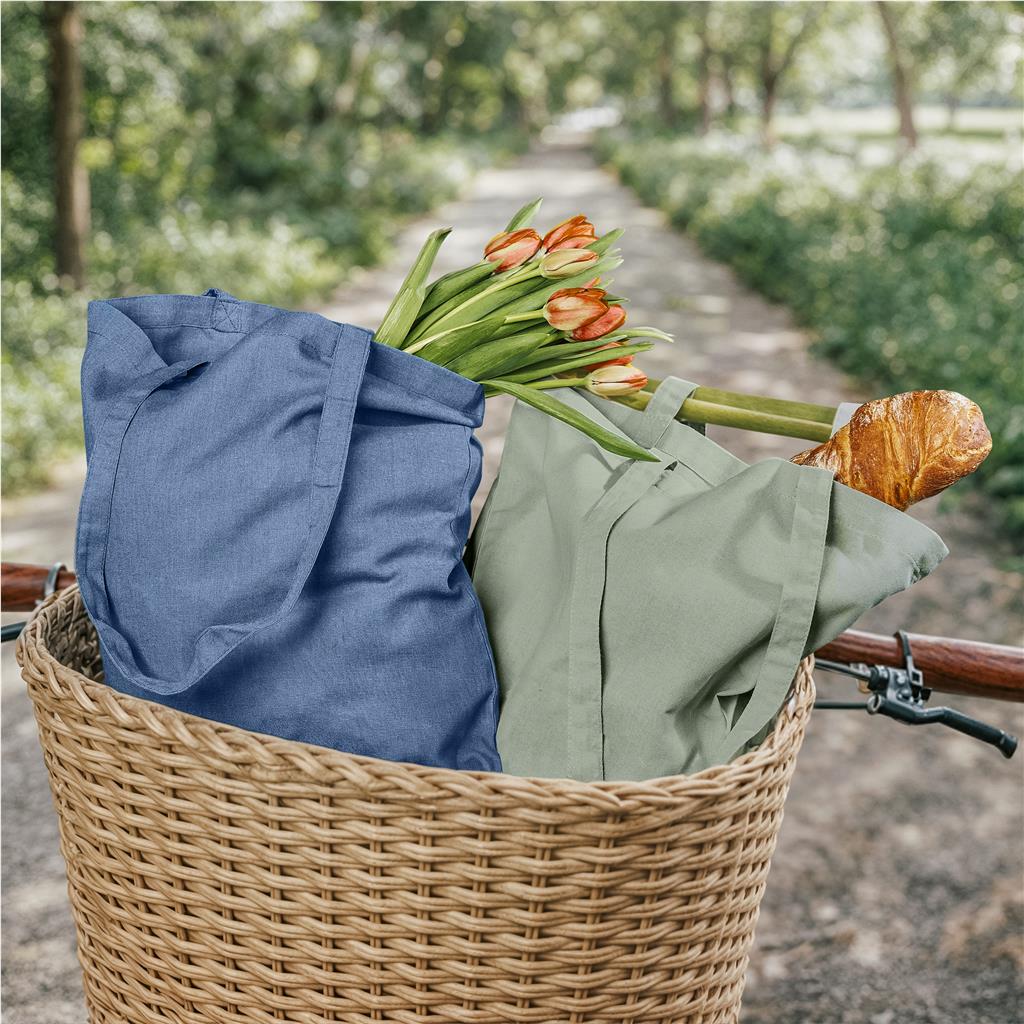 Okiyo Ito Recycled Coloured Cotton Shopper