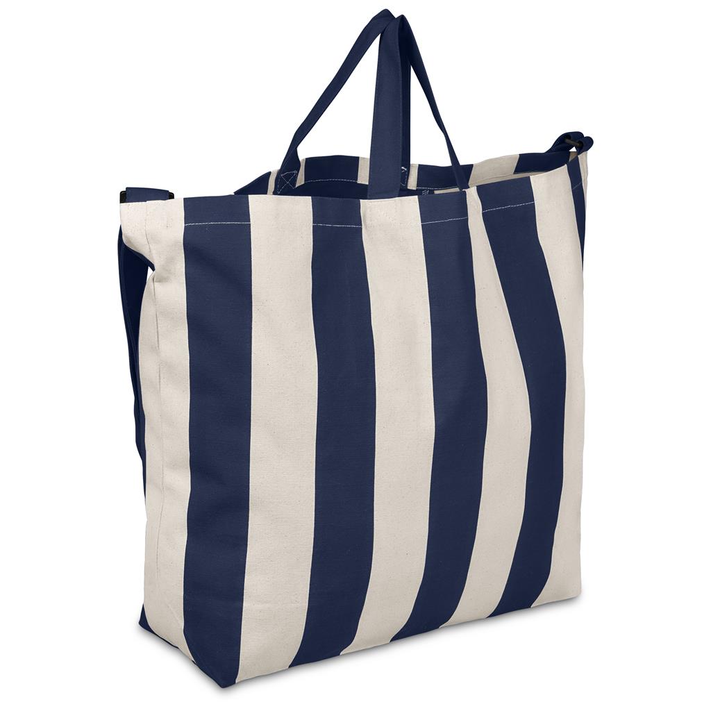 Okiyo Natsuri Recycled Cotton Canvas Large Beach Bag