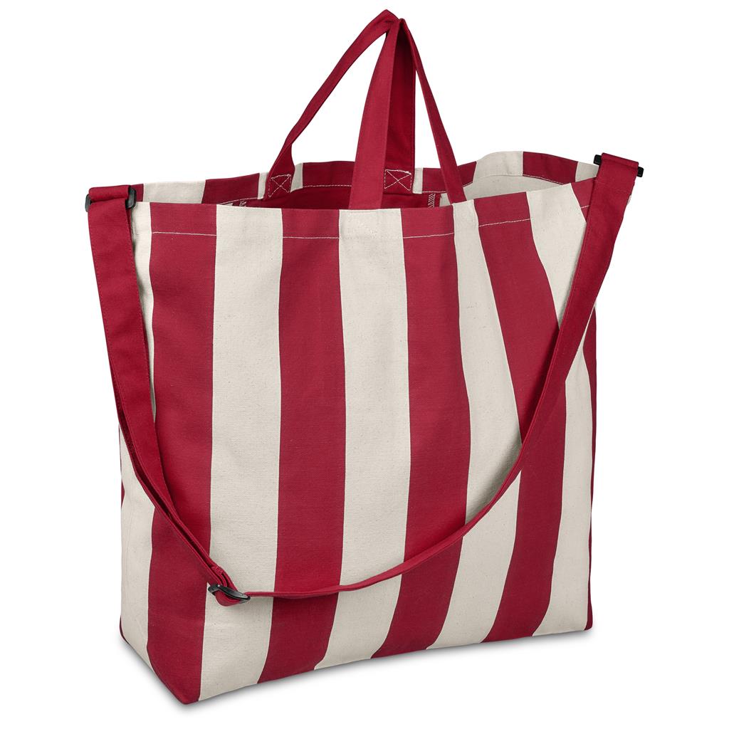 Okiyo Natsuri Recycled Cotton Canvas Large Beach Bag