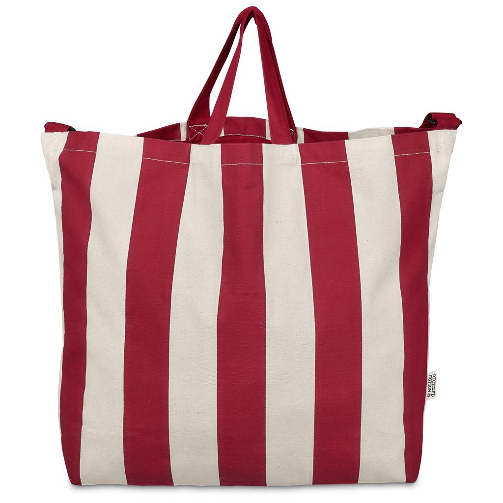 Okiyo Natsuri Recycled Cotton Canvas Large Beach Bag