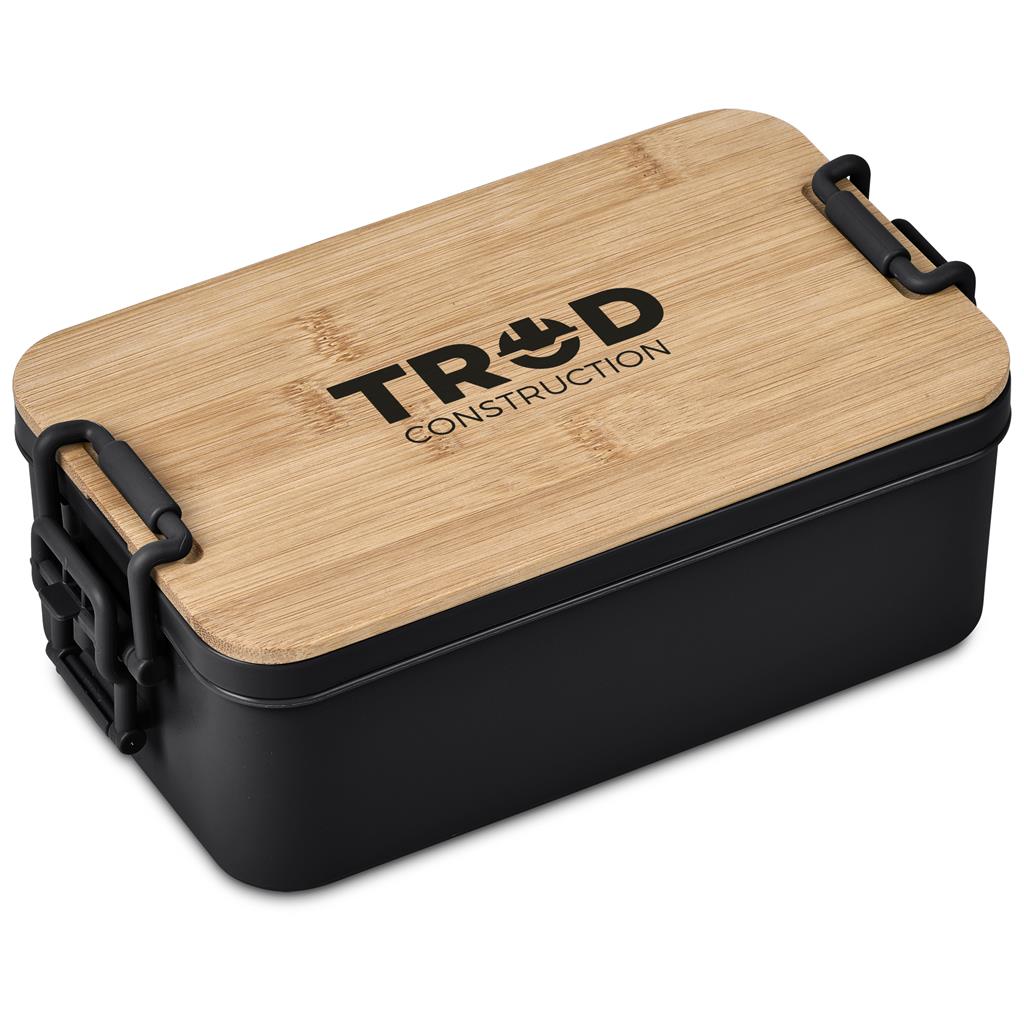 Urban Terrain Lakeside Double Layer Lunch Box & Cutlery Set