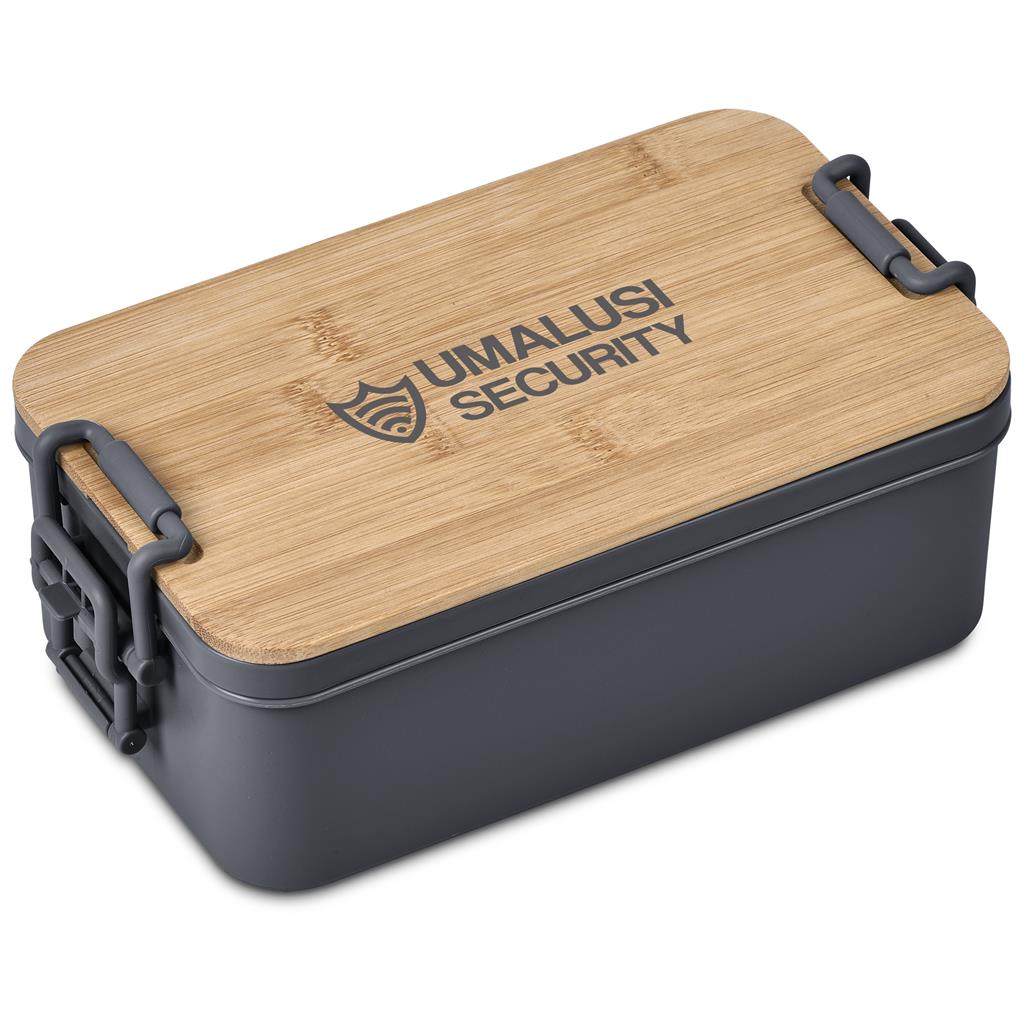 Urban Terrain Lakeside Double Layer Lunch Box & Cutlery Set
