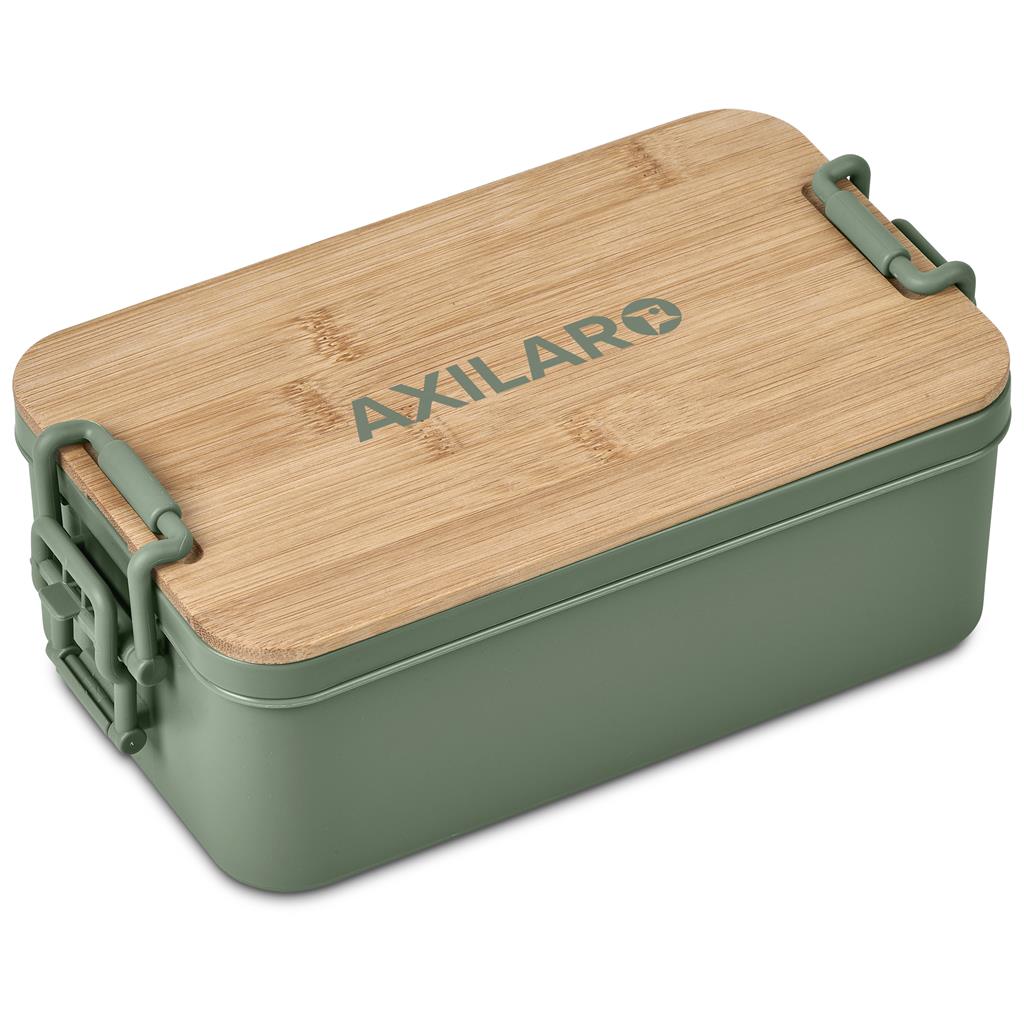Urban Terrain Lakeside Double Layer Lunch Box & Cutlery Set