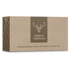 Urban Terrain Lakeside Double Layer Lunch Box & Cutlery Set