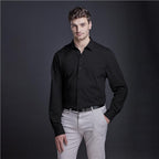 Mens Long Sleeve Alex Varga Cronus Knitted Shirt