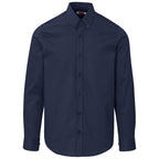 Mens Long Sleeve Brushed Cotton Twill Moderna Shirt