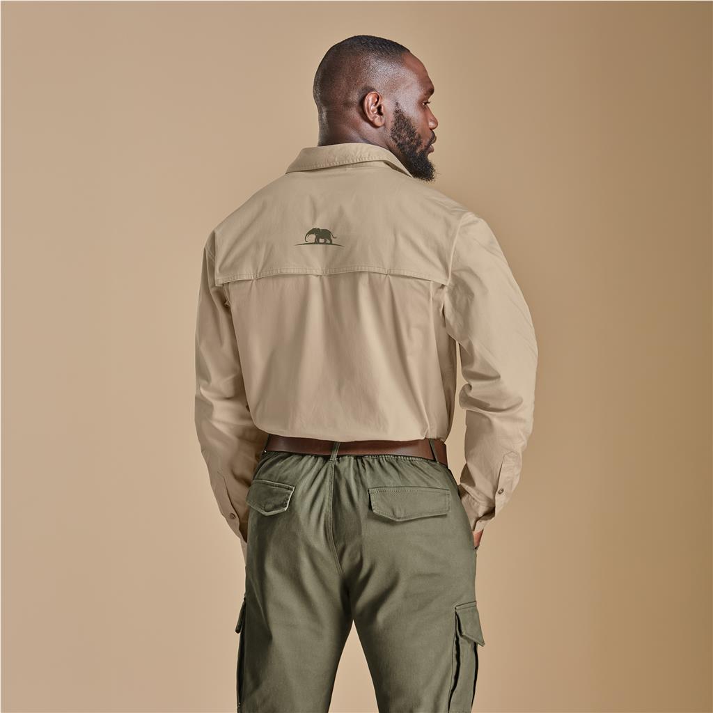 Mens Long Sleeve Mawenzi Twill Shirt