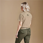 Ladies Short Sleeve Mawenzi Twill Shirt