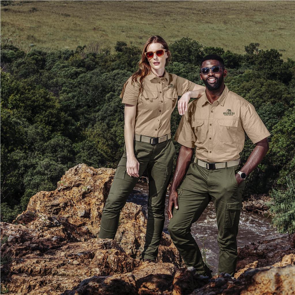 Ladies Short Sleeve Mawenzi Twill Shirt