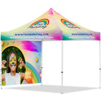 Coated Steel Sublimated Gazebo 3m x 3m - 1 Full-Wall Skin
