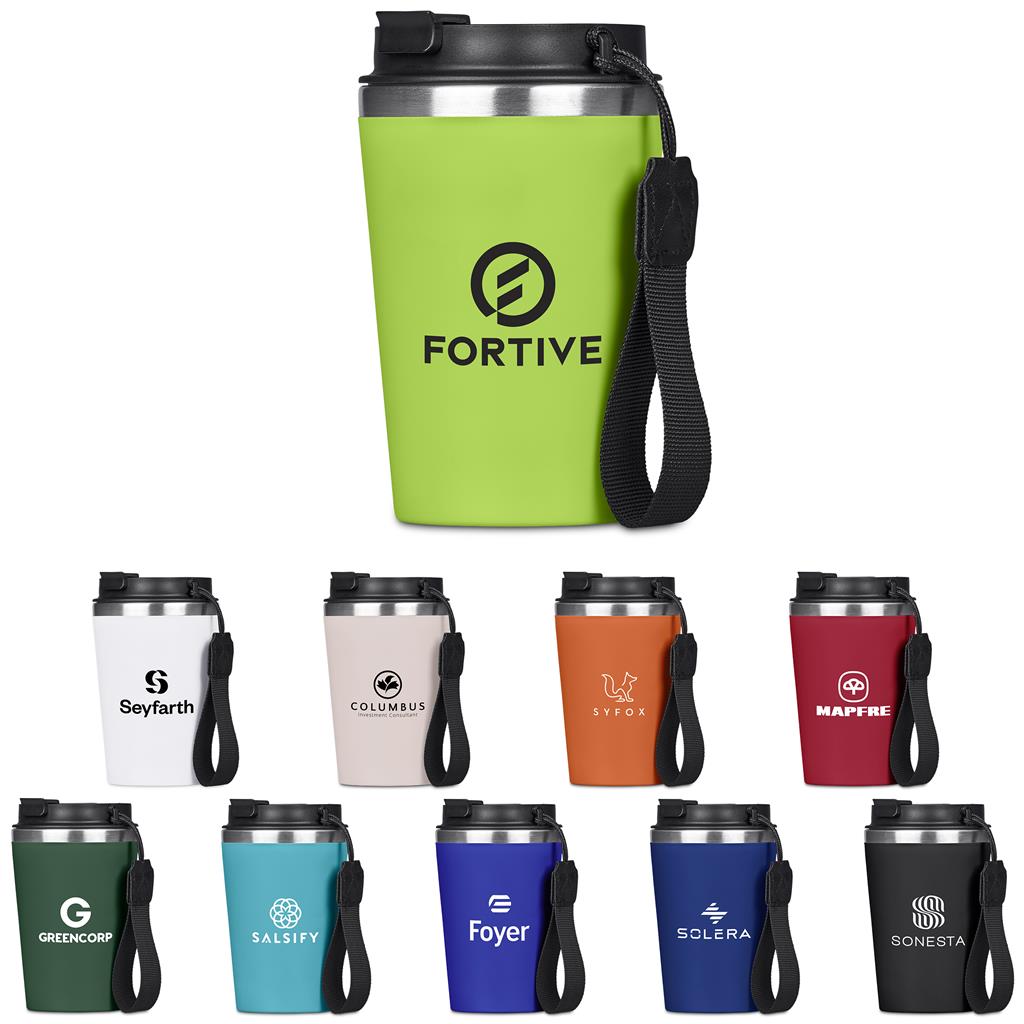 Kooshty Luca Stainless Steel & Plastic Double-Wall Tumbler – 350ml