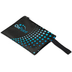 Pre-Printed Sample Hoppla Aloe Toiletry Bag With PVC Front Window