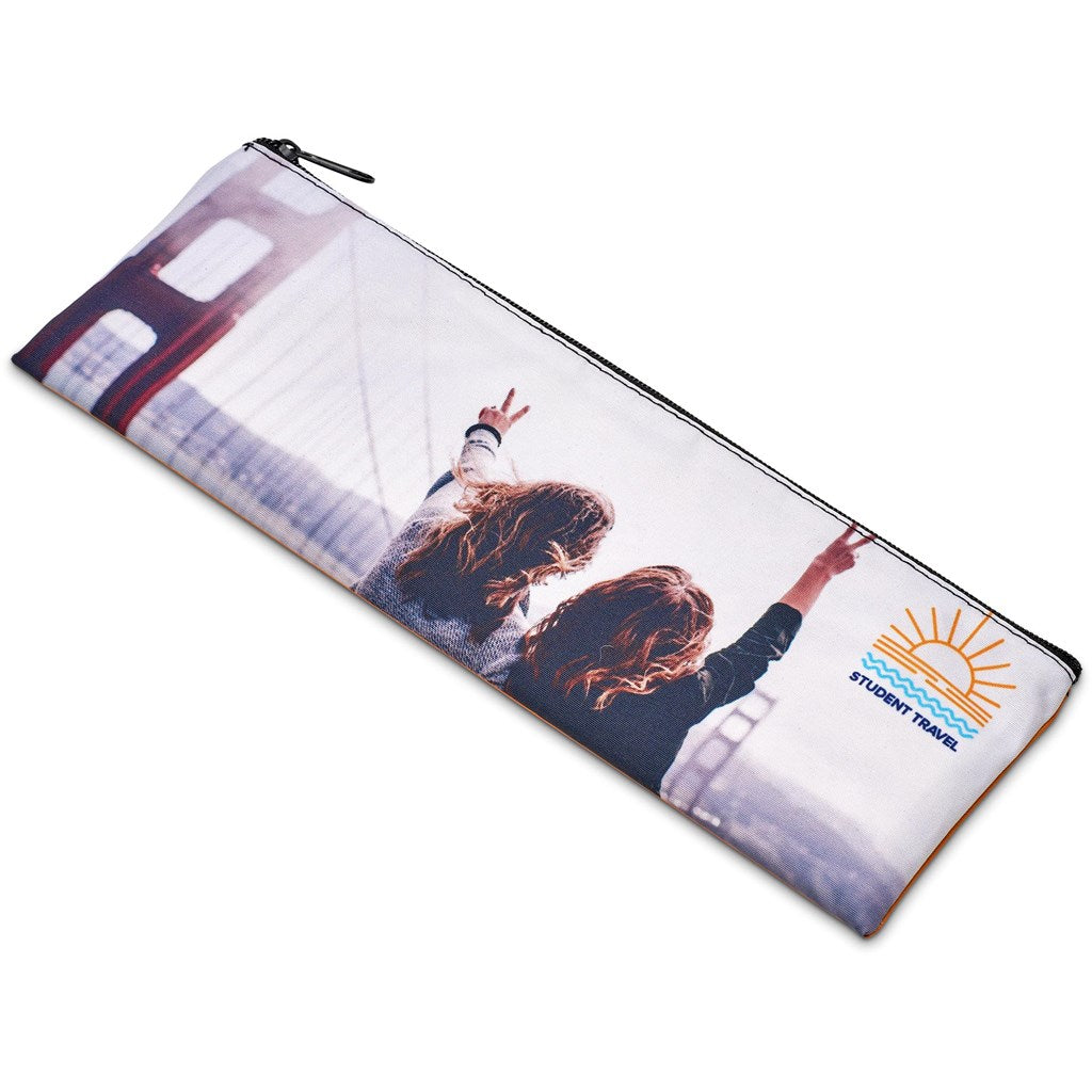 Pre-Printed Sample Hoppla Benguela Jumbo Polyester Drawstring Pouch
