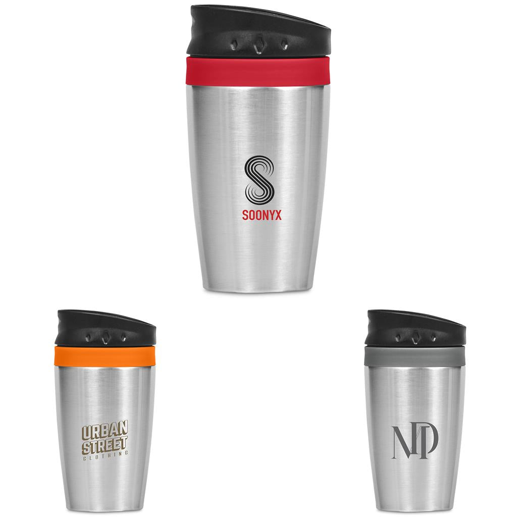 Altitude Vienna Stainless Steel & Plastic Double-Wall Tumbler - 300ml