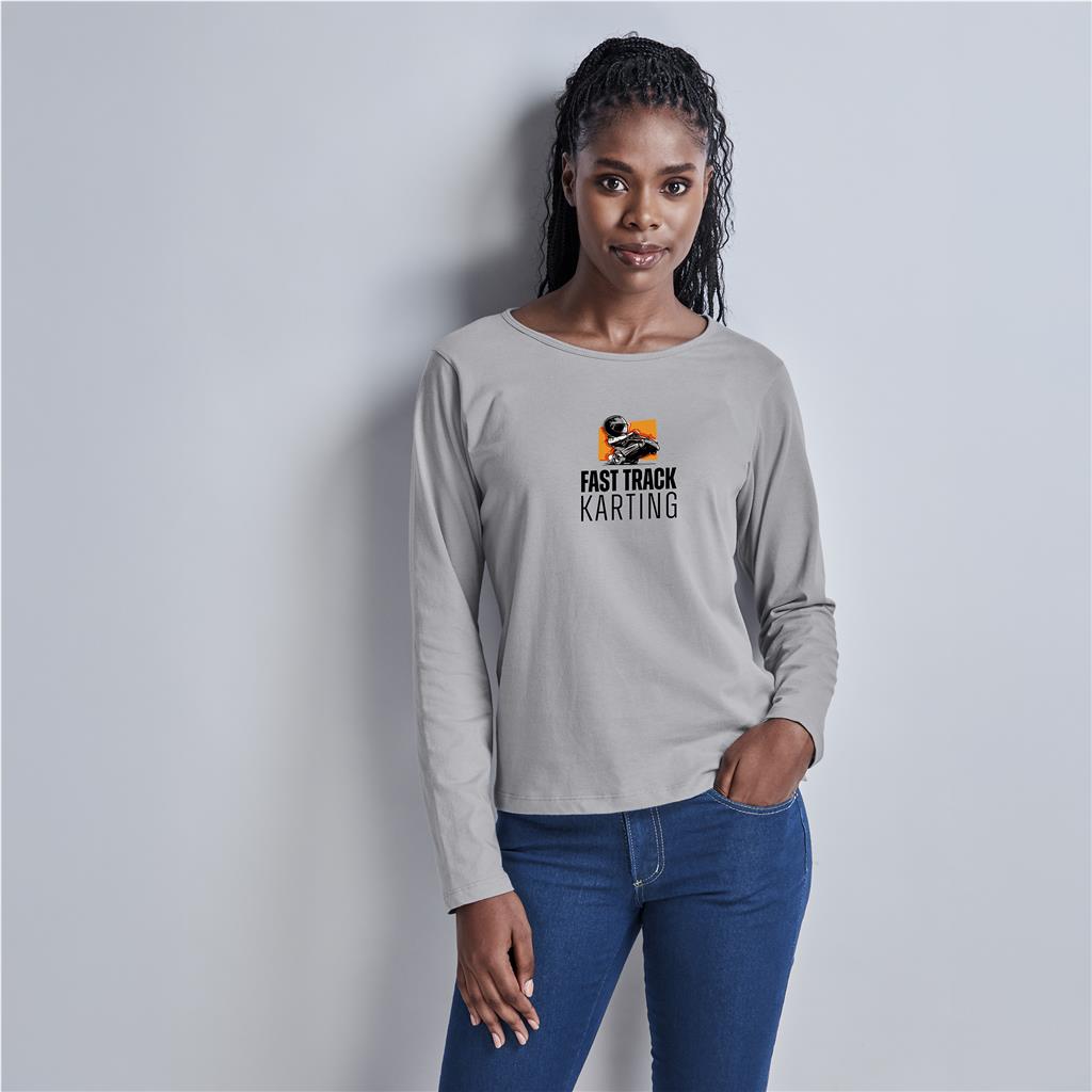 Ladies Long Sleeve Portland T-Shirt