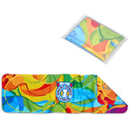 Pre-Printed Sample Hoppla Relay Sports Towel - Double-Sided Branding