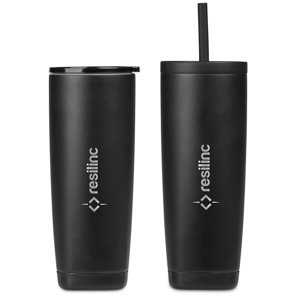 Alex Varga Aurelian Stainless Steel 2-in-1 Vacuum Tumbler & Straw - 530ml